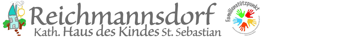 Schriftzug im Kopf der Homepage des Hauses für Kinder St. Sebastian Reichmannsdorf